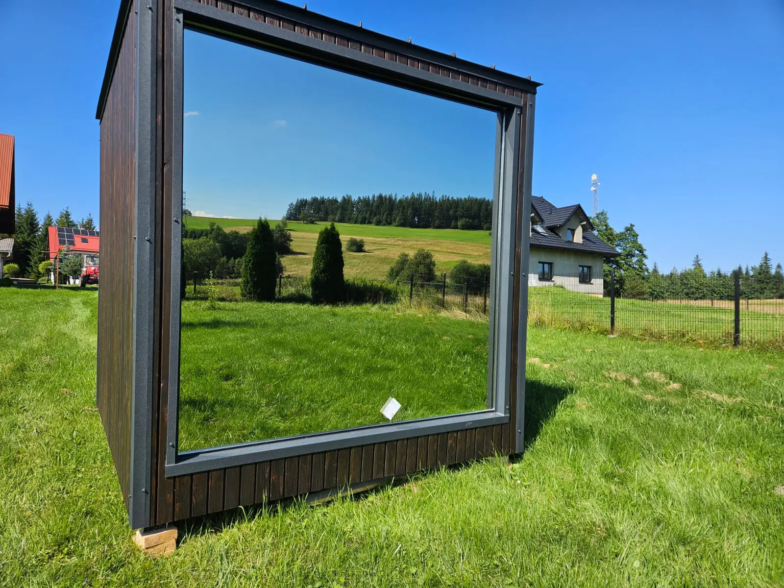 Sauna ogrodowa premium