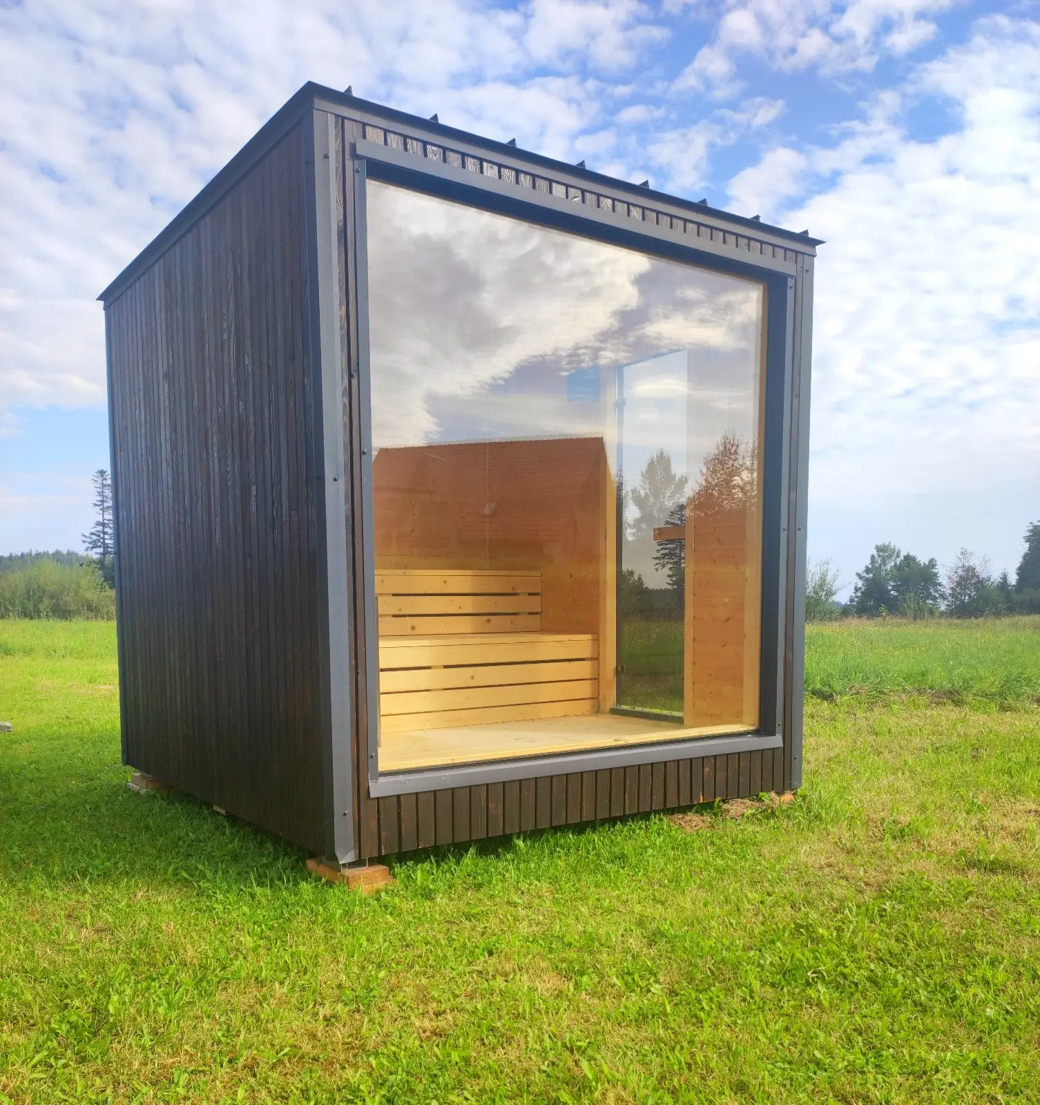 Sauna ogrodowa premium