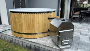 Piec do jacuzzi ogrodowego