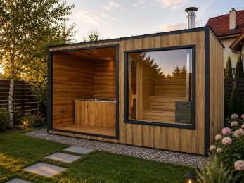 Sauna ogrodowa Sky od Tiny House Design