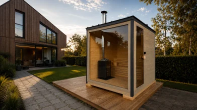 sauna ogrodowa cozy